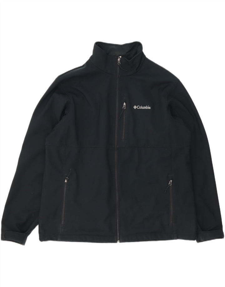 Giacca a vento da uomo COLUMBIA UK 44 2XL Poliestere blu navy