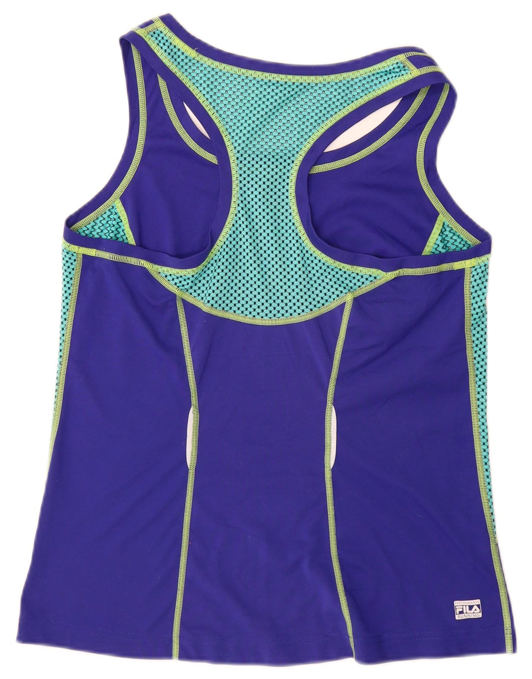 Canotta da donna FILA UK 12 Poliestere color block viola medio