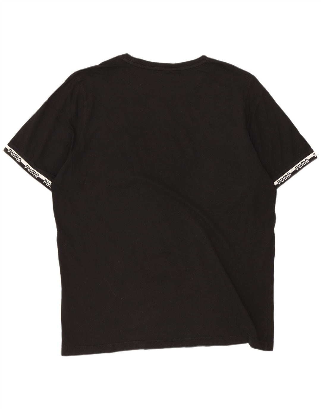 T-shirt grafica da uomo Puma Large nera