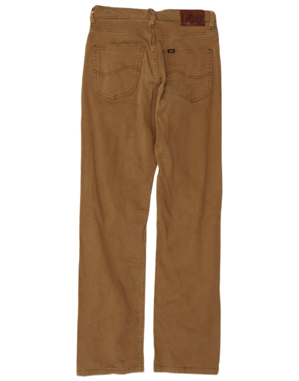 Pantaloni casual dritti Lee da uomo Brooklyn W31 L34 cotone beige