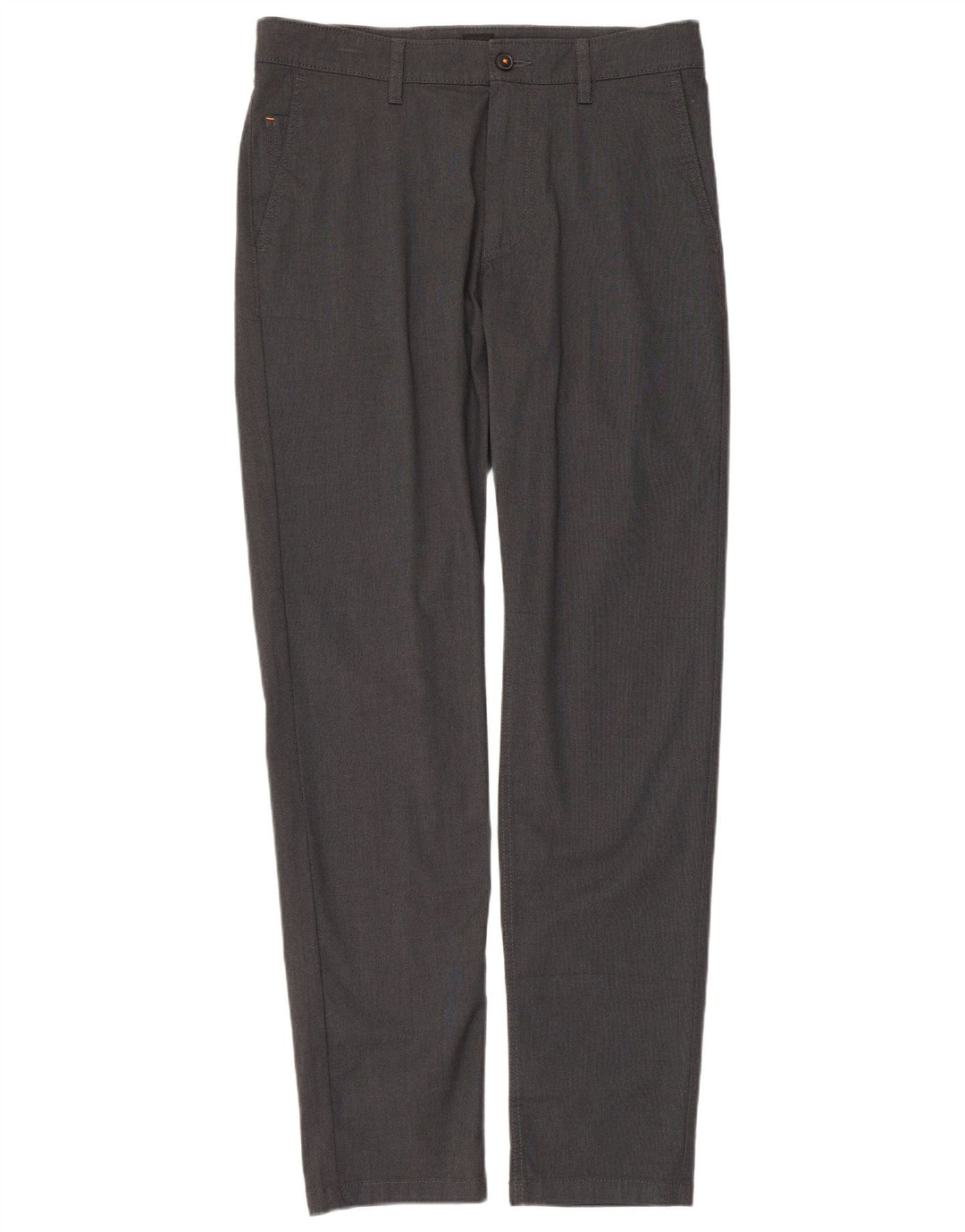 Pantaloni chino dritti da uomo Hugo Boss W34 L32 Grigi