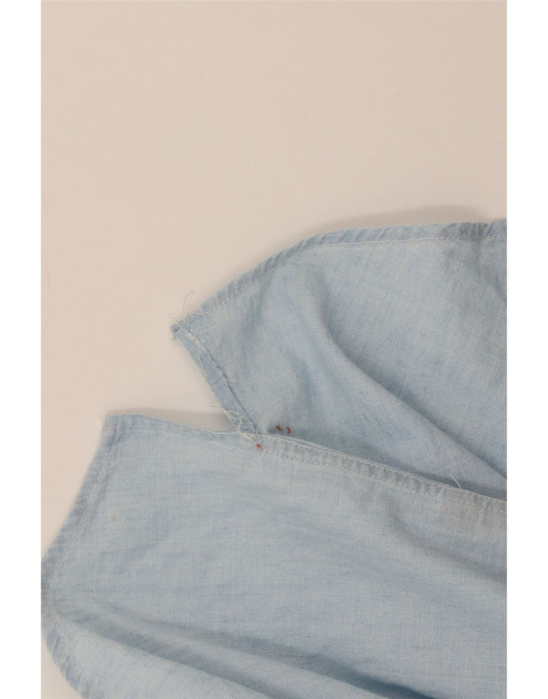 Camicia oversize a maniche corte da donna Ralph Lauren US 4 Small in cotone blu