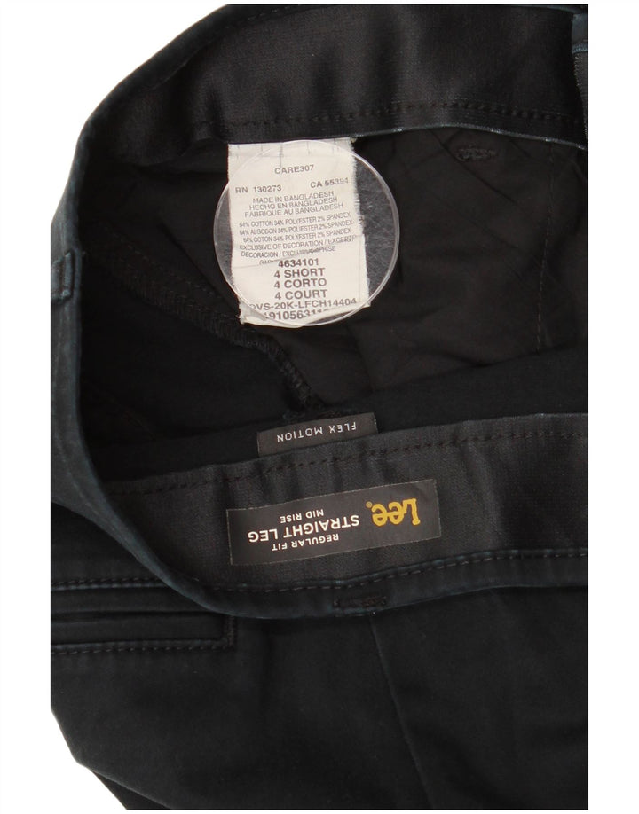 Pantaloni casual da donna a vita media Lee US 4 Small W30 L28 Blu Navy