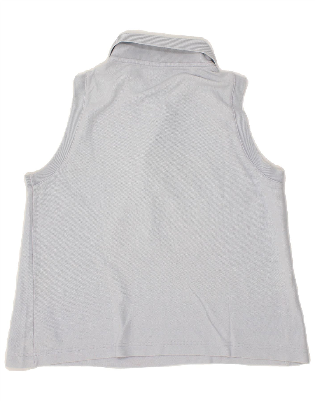 FILA Womens Sleeveless Polo Shirt IT 42 Medium Blue Cotton Vintage Fila and Second-Hand Fila from Messina Hembry 