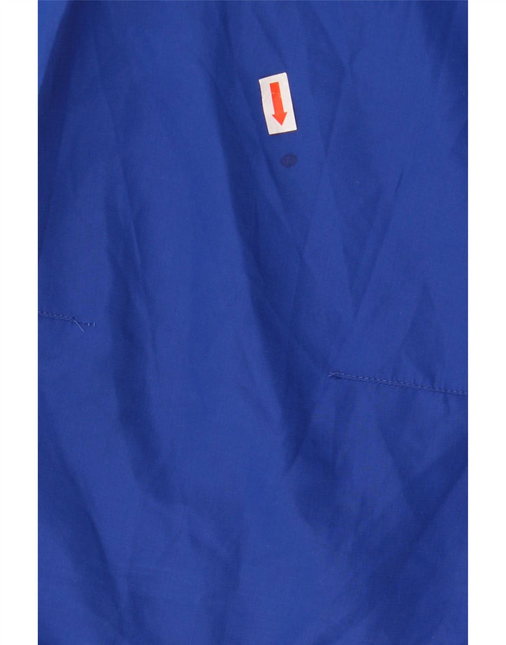 Pantaloncini sportivi da uomo Adidas Bermuda grandi in poliestere color block blu