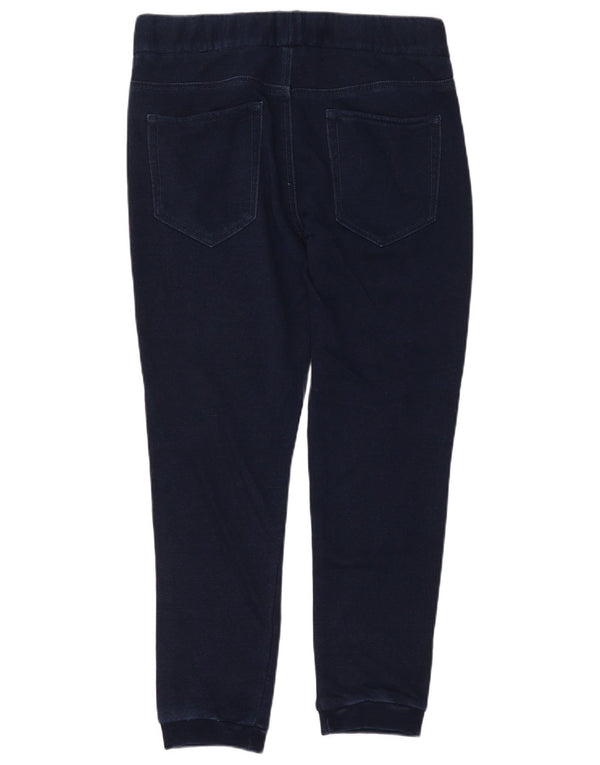 Pantaloni casual da jogging da uomo Benetton IT 48 Medium W34 L27 Blu Navy Cotone