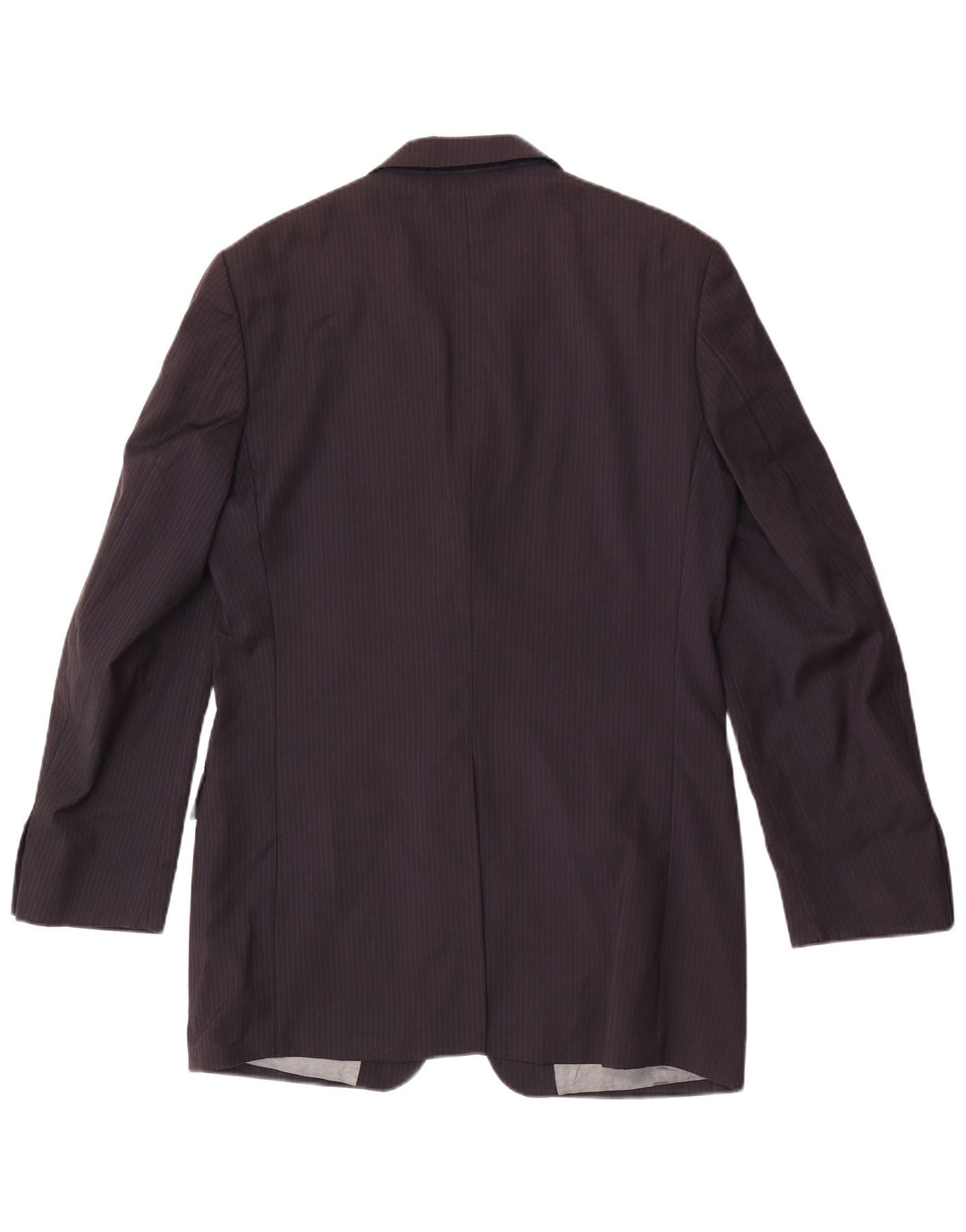 Giacca blazer da uomo Marks & Spencer UK 38 gessato medio blu navy