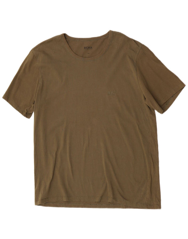 Maglietta da uomo Hugo Boss Top 2XL Cachi