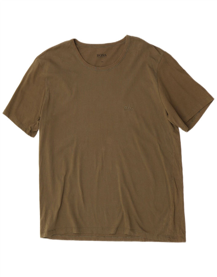 Maglietta da uomo Hugo Boss Top 2XL Cachi