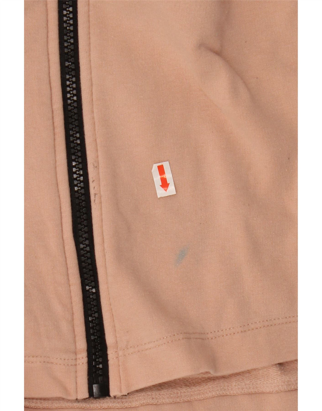 Felpa con cappuccio e zip grafica da donna CHAMPION UK 18 XL Rosa