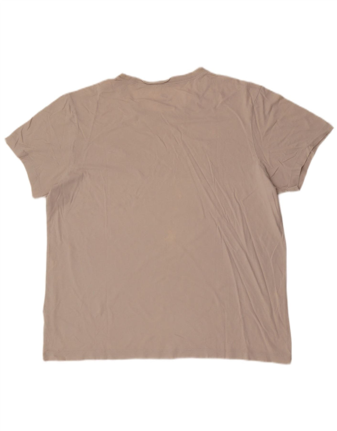 T-shirt da uomo Nike Top grande in cotone beige