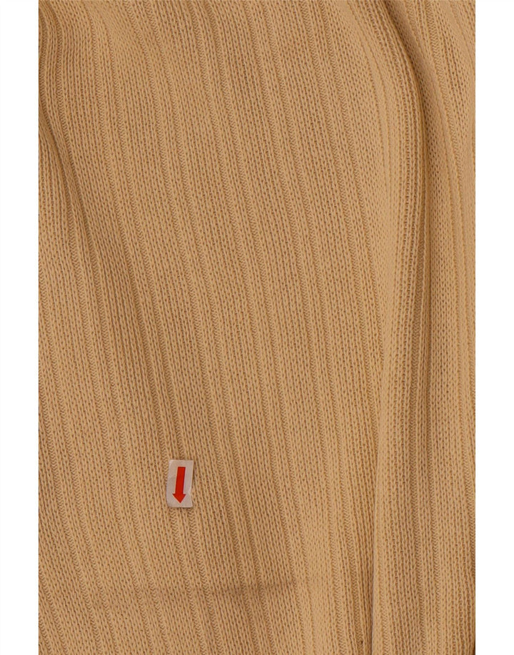 Marlboro Classics Maglione da uomo con scollo a V XL in cotone beige
