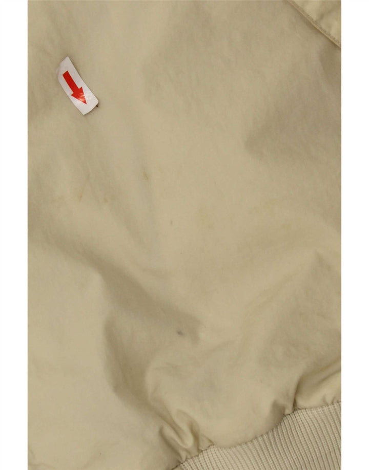 Giubbotto bomber con cappuccio da uomo Slam UK 44 2XL nylon bianco sporco