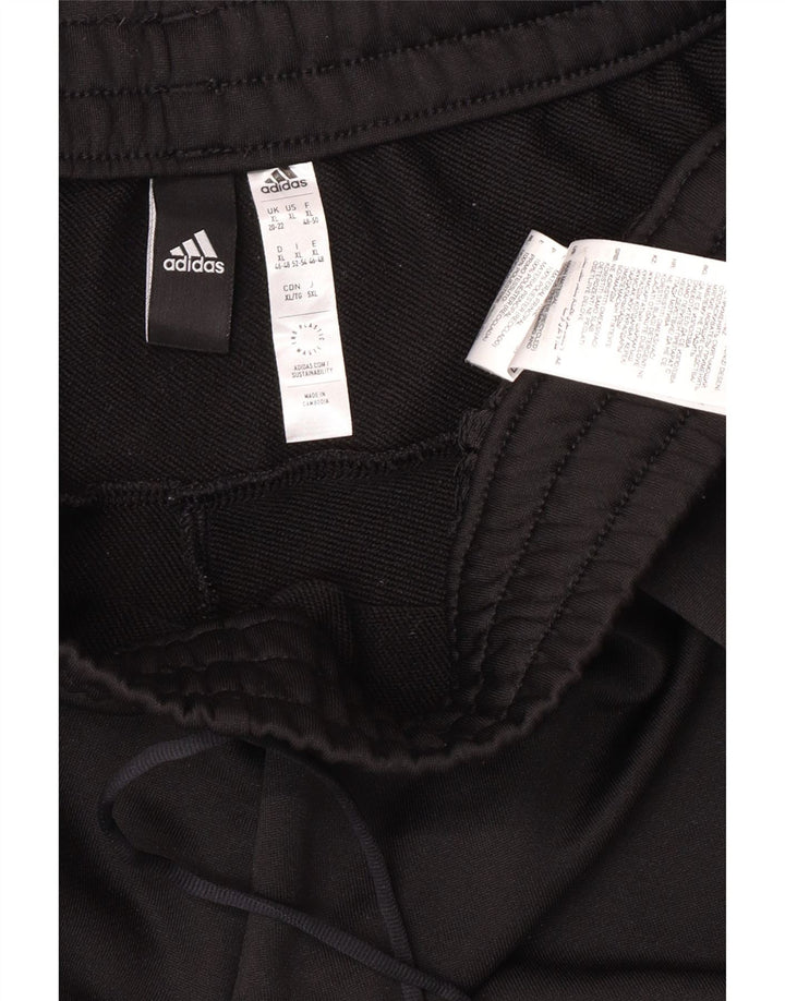 Pantaloni da tuta da donna Adidas Joggers UK 20/22 XL Poliestere nero