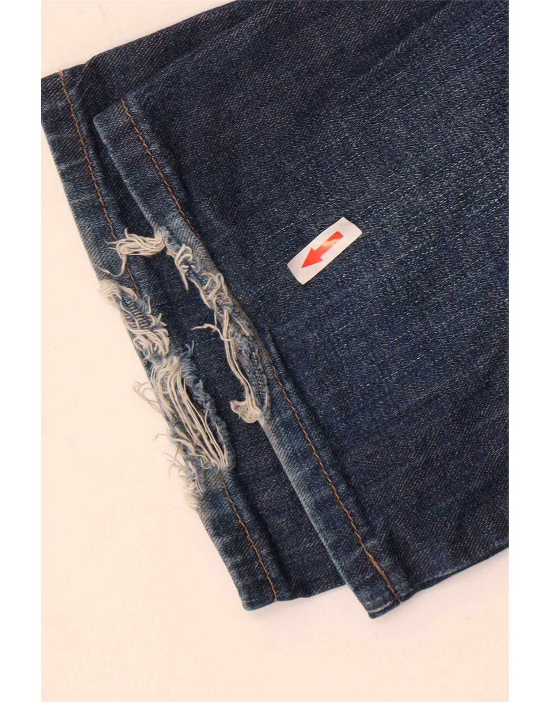 Jeans dritti da uomo Wrangler Texas W36 L34 cotone blu