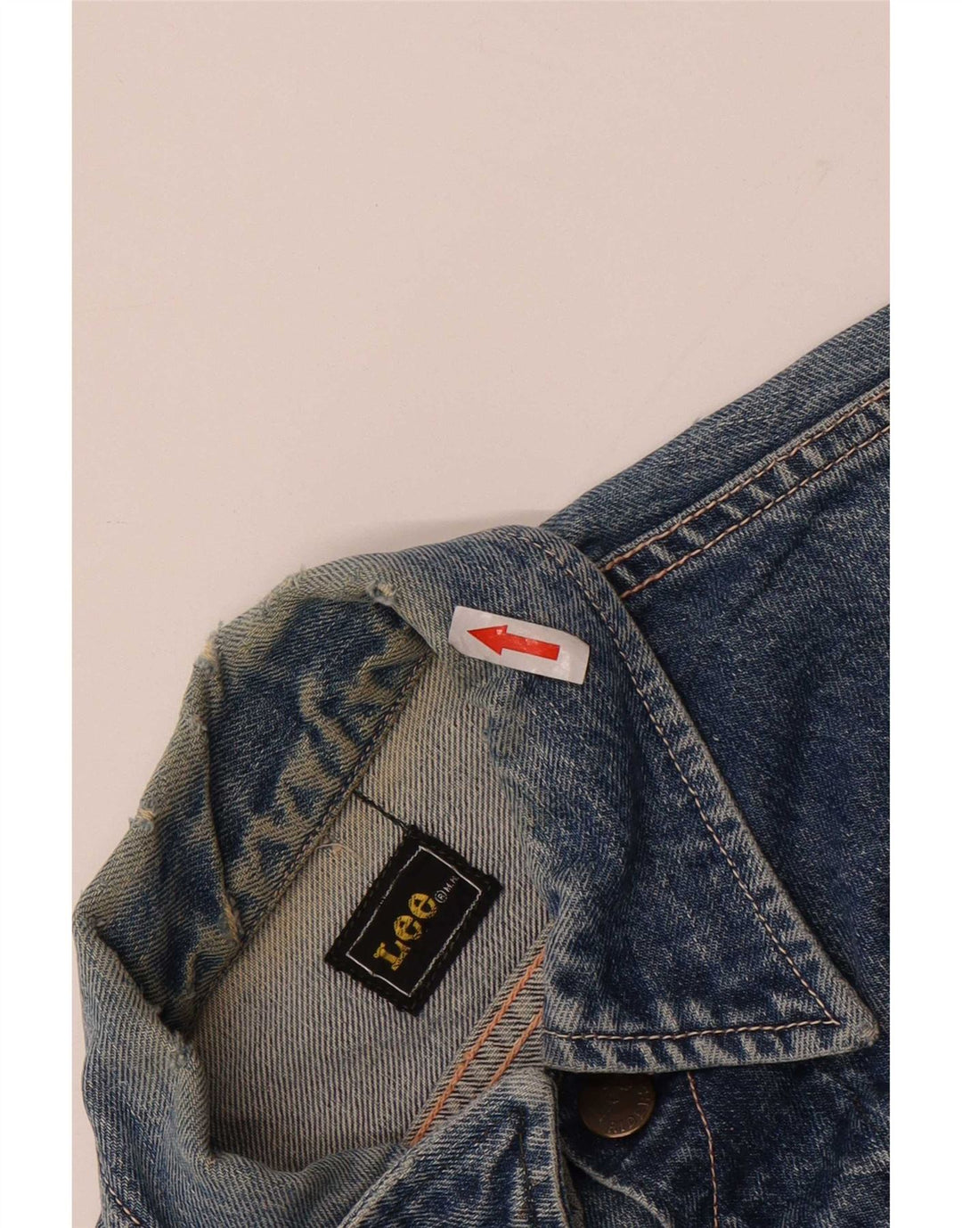 Giacca di jeans da donna Lee UK 4 XS Blu