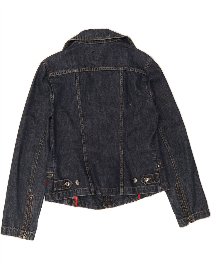 ESPRIT Womens Denim Jacket UK 14 Medium Blue Cotton Vintage Esprit and Second-Hand Esprit from Messina Hembry 
