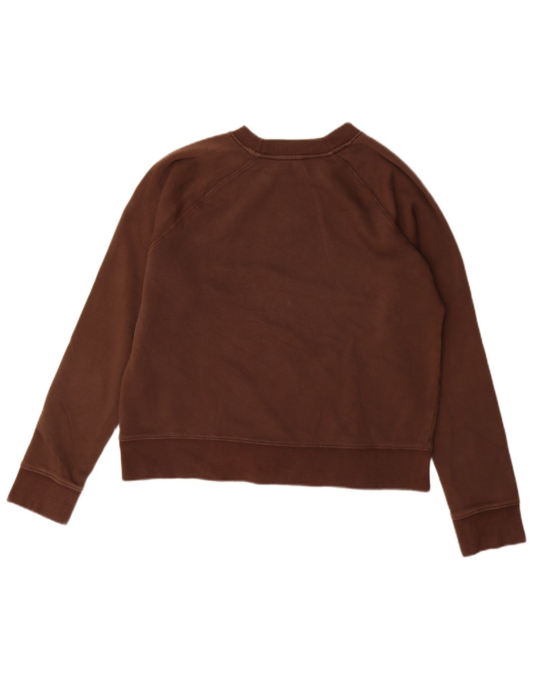 Felpa Zara da donna maglione UK 14 cotone marrone medio