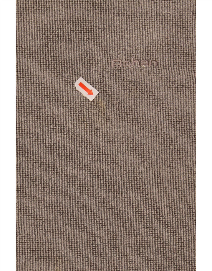 ROHAN Maglia da uomo a maniche lunghe grande in poliestere grigio