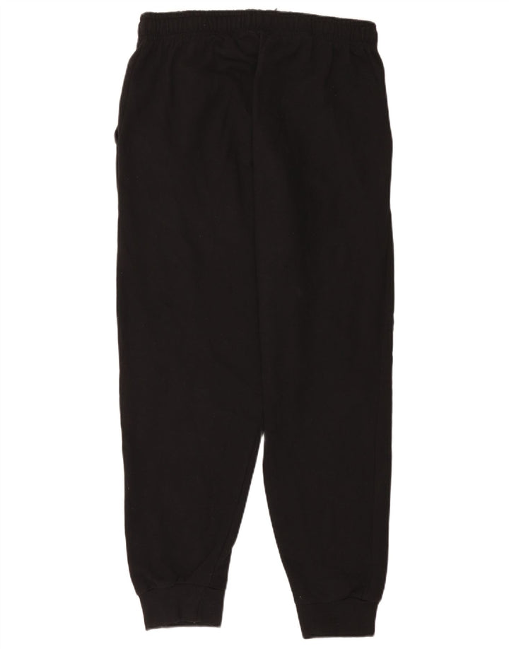 Pantaloni da tuta da uomo Kappa Joggers Large in cotone nero