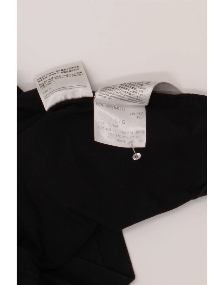 T-shirt grafica da uomo Levi's Top grande in cotone nero