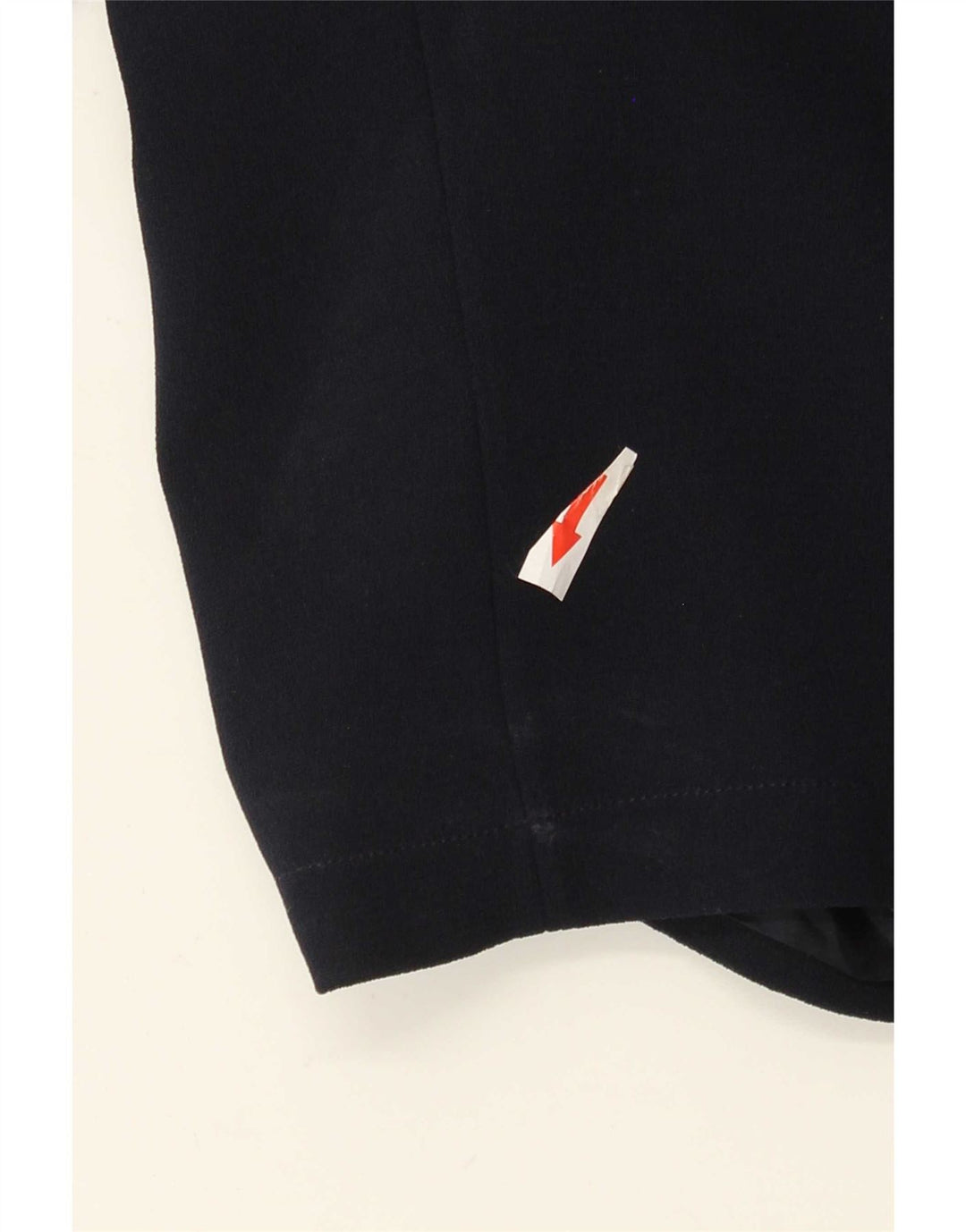 Giacca Bolero aperta da donna vintage UK 18 XL Poliestere blu navy