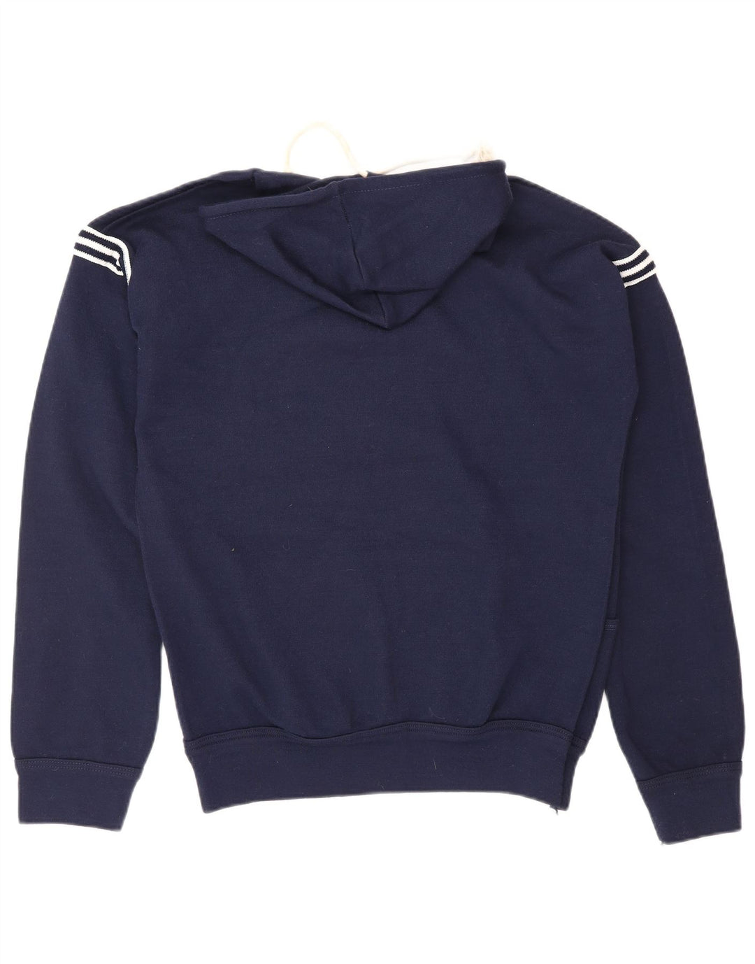 Maglione con cappuccio da uomo VINTAGE medio blu navy