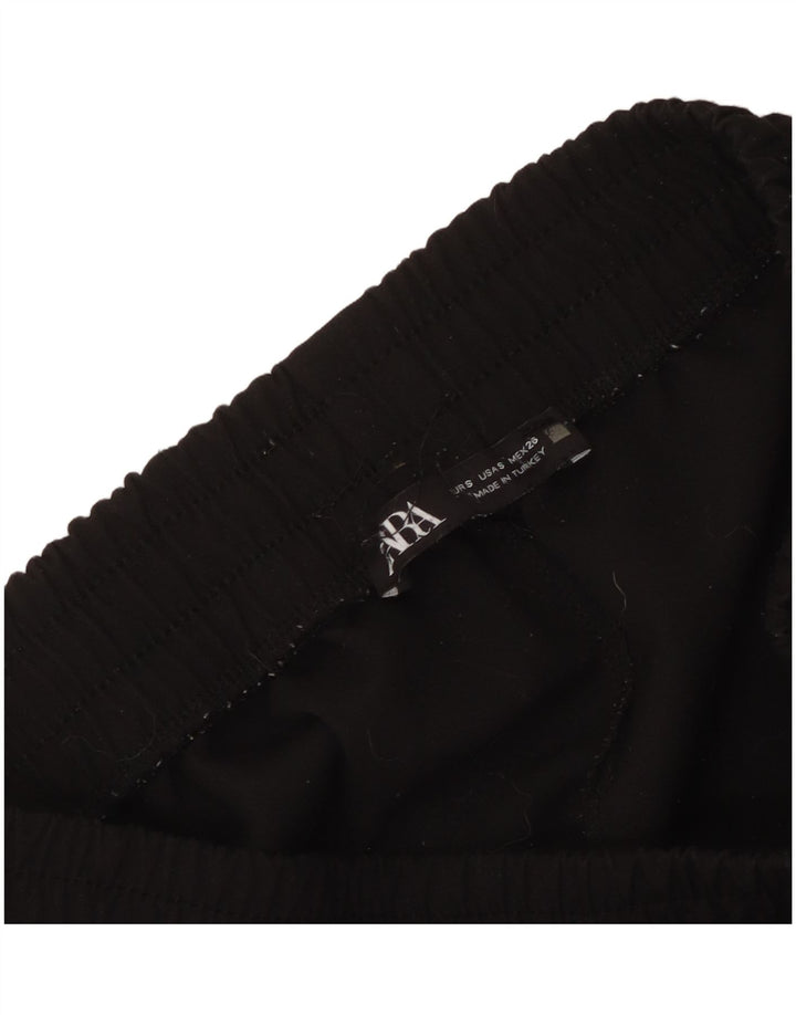 Pantaloni da tuta cargo Zara da donna, pantaloni da jogging UK 8 piccoli neri