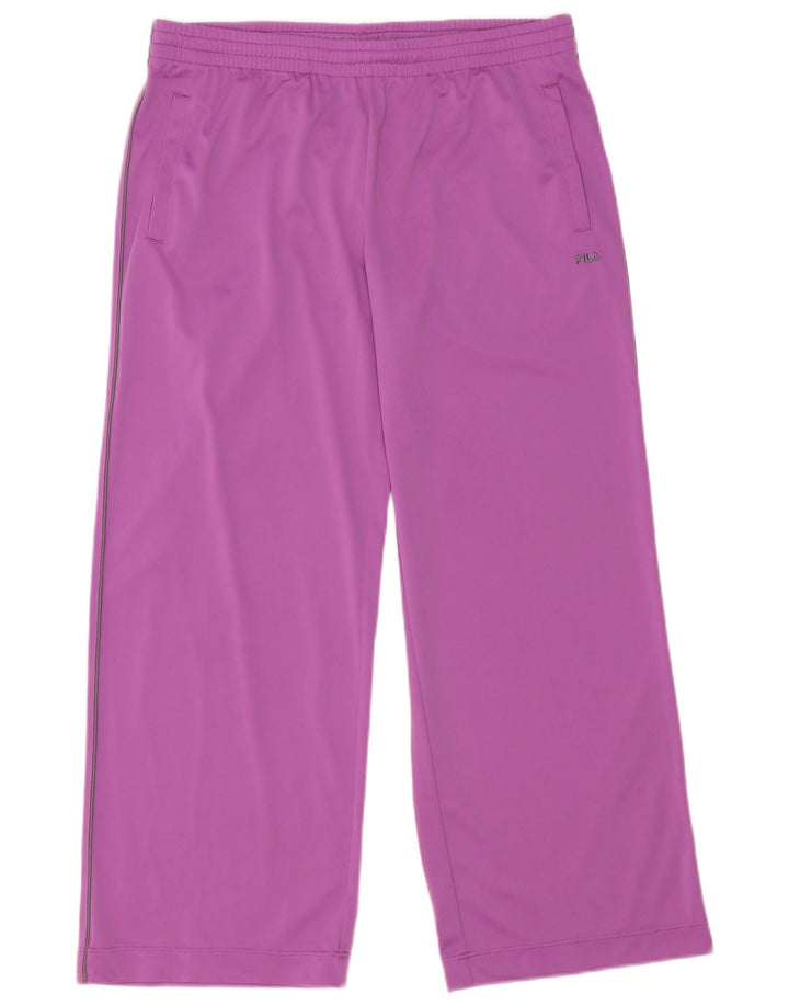 Pantaloni da tuta da donna Fila UK 16 Large Viola Poliestere