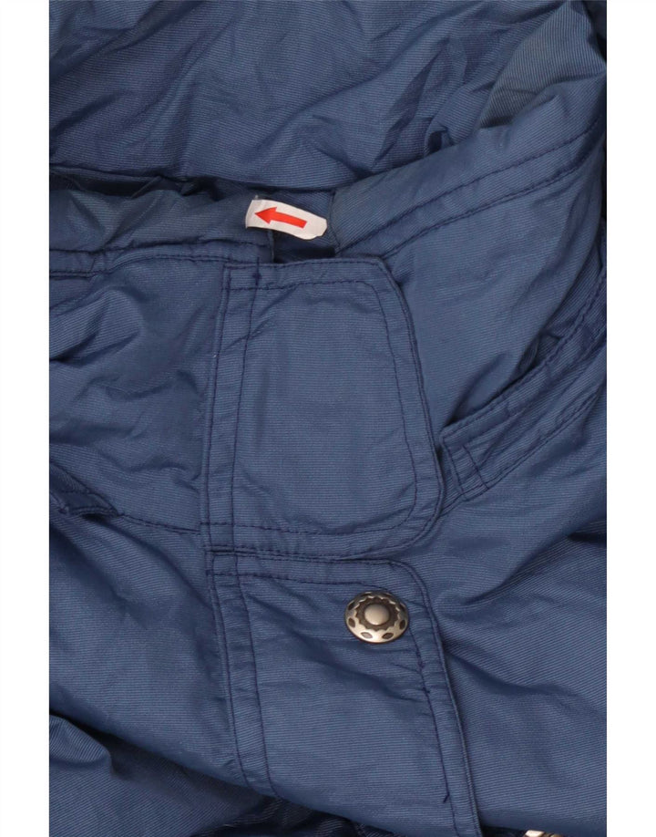 Tuta da sci oversize con cappuccio da donna di MC Kee UK 16 Large Blu in poliammide