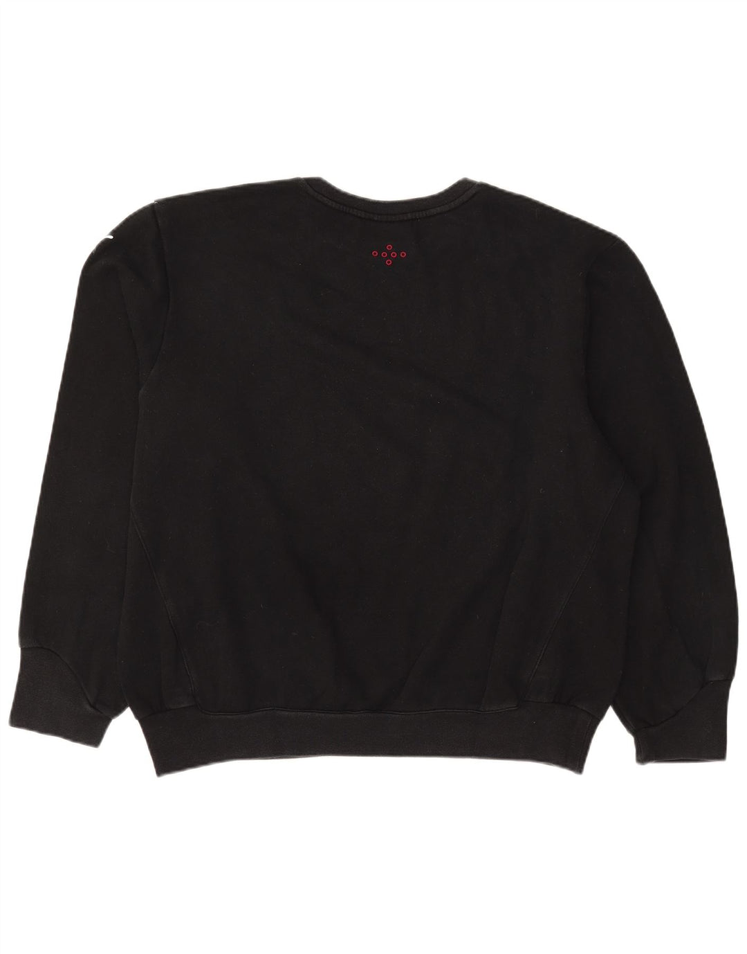 PUMA Felpa con grafica da uomo Maglione grande in cotone nero