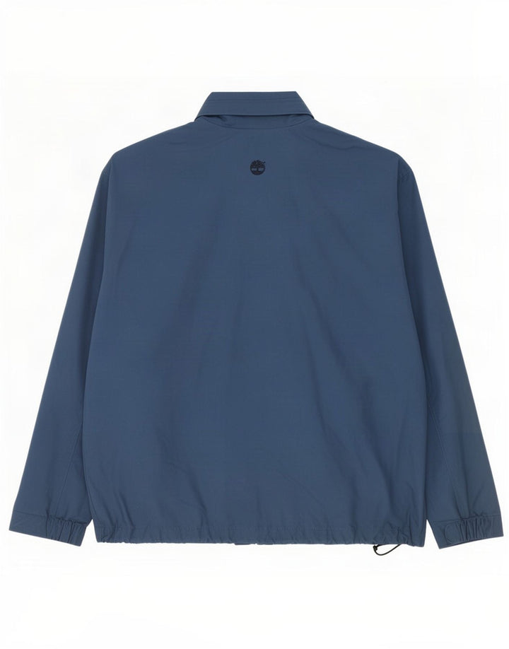 Giacca antipioggia da uomo Timberland UK 38 cotone medio blu navy