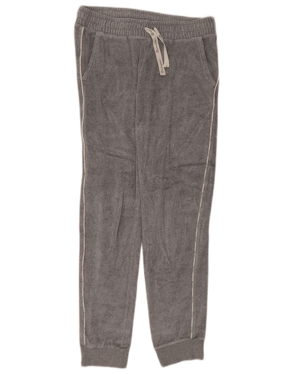 Pantaloni da jogging da donna in velluto Champion da donna UK 18 XL Grigio