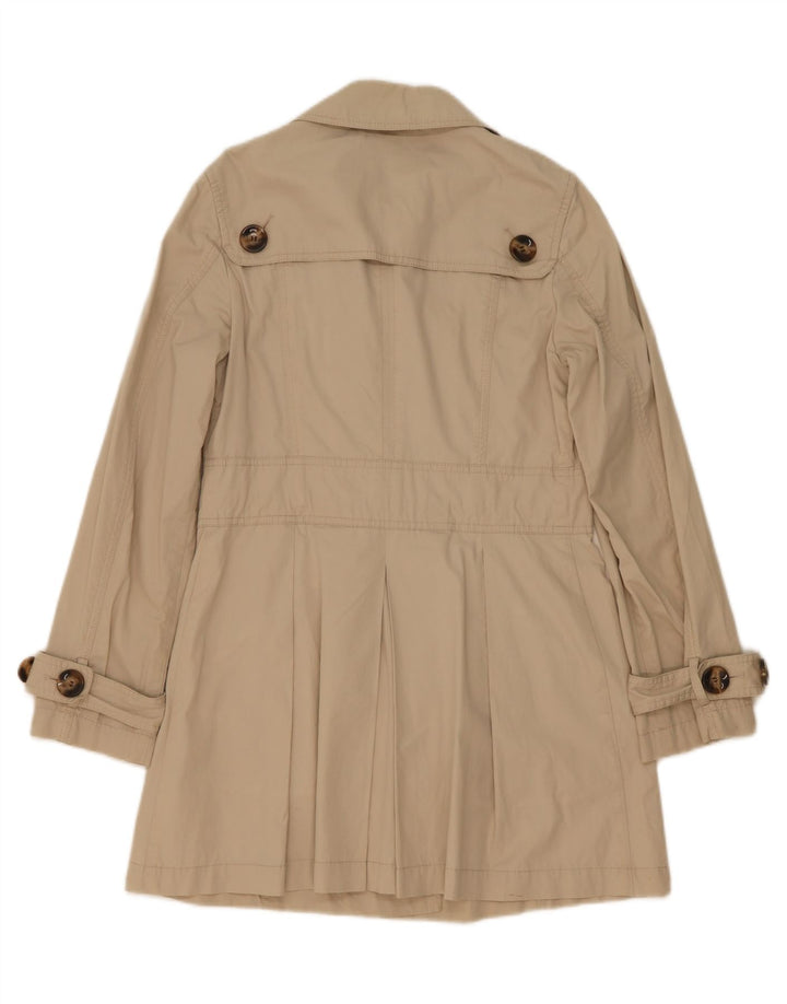 Trench da donna Monsoon UK 8 piccolo in cotone beige