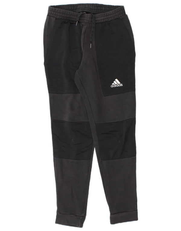Pantaloni da tuta da uomo ADIDAS Joggers piccoli in cotone nero