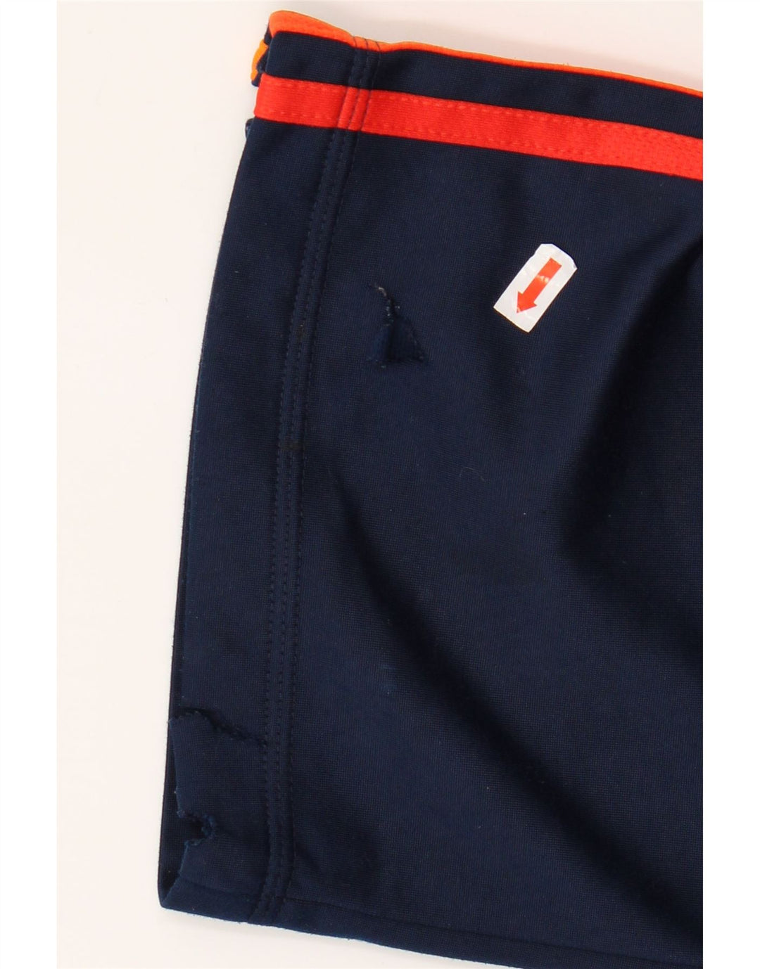 Pantaloni da tuta da uomo Adidas UK 40/42 Poliestere blu navy medio