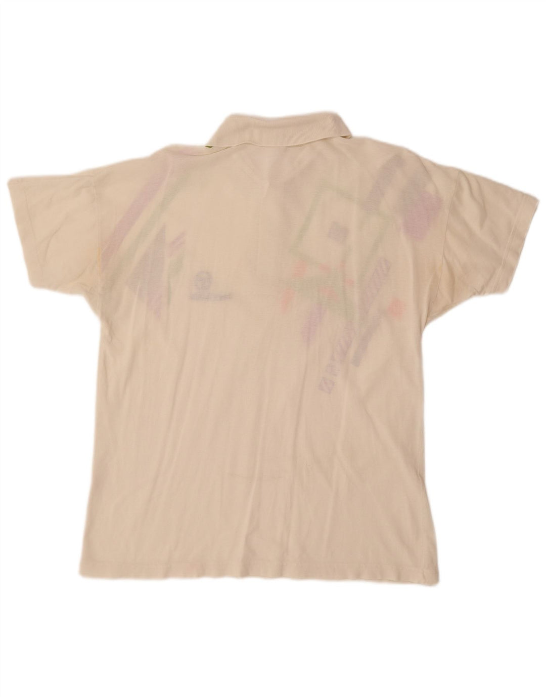 Polo da uomo SERGIO TACCHINI EU 50 cotone geometrico bianco sporco medio