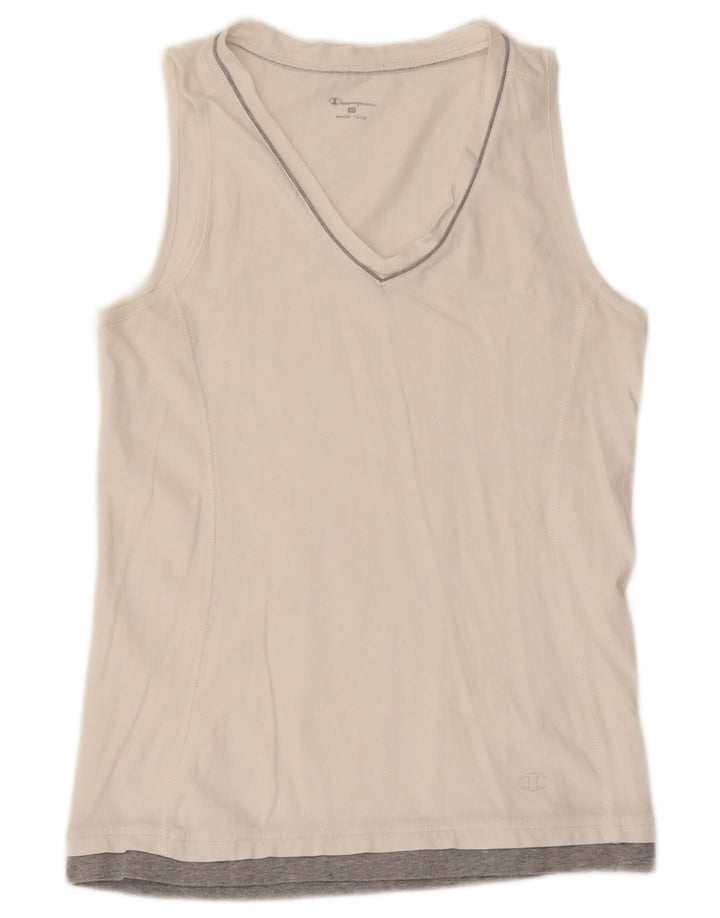 Canotta da donna Champion UK 12 Medium White Colourblock