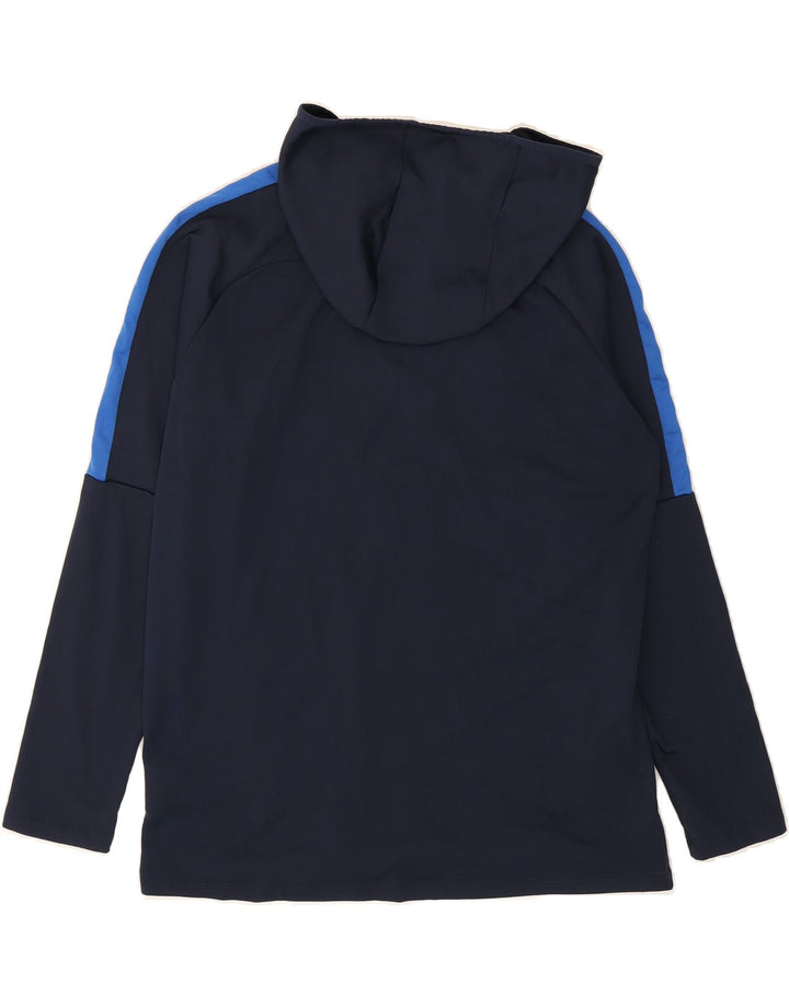 NIKE Mens Hoodie Jumper Large Navy Blue Polyester Vintage Nike and Second-Hand Nike from Messina Hembry 