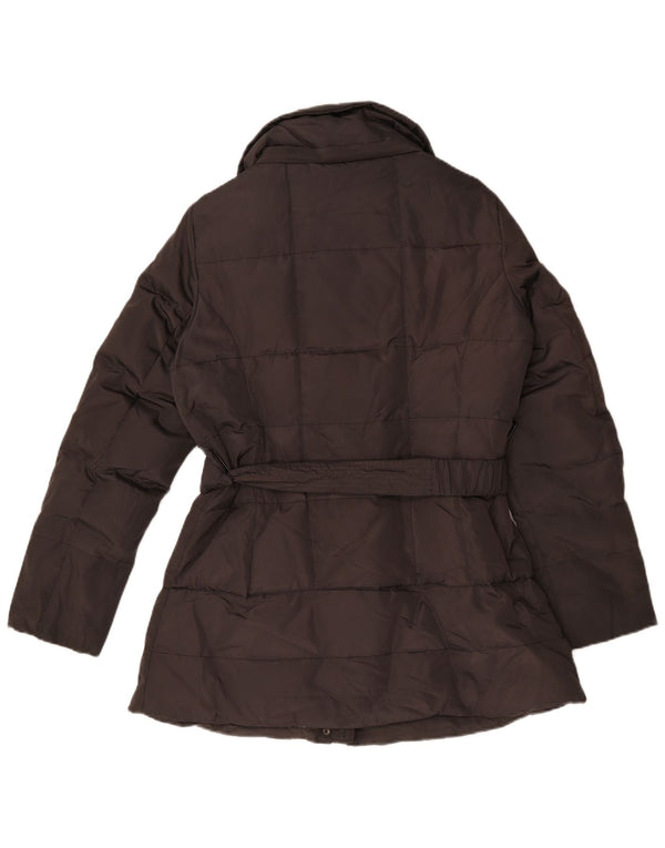 Giacca imbottita da donna Zara UK 18 XL poliestere nero