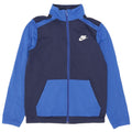 Giacca superiore della tuta da ragazzo Nike 12-13 anni Large Blu Navy Colourblock