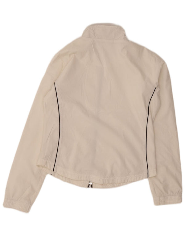 Giacca da tuta da donna NIKE UK 8/10 piccola bianca