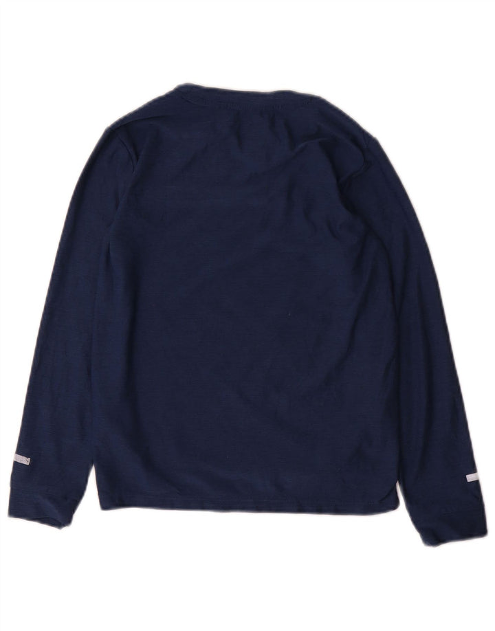 Maglia a maniche lunghe Dri-Power da ragazzo Russell Athletic 6-7 anni piccola blu navy