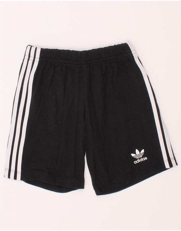 Pantaloncini sportivi Adidas da bambino 3-4 anni in cotone nero