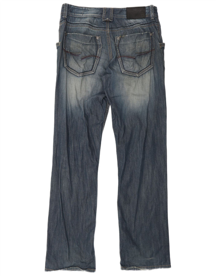 JACK & JONES Jeans dritti da uomo W32 L34 Blu