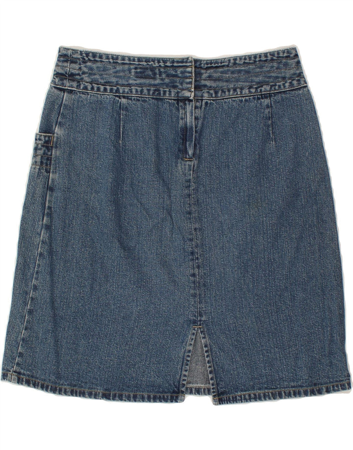 MOSSIMO Womens Denim Skirt US 7 Medium W32  Blue Cotton Vintage Mossimo and Second-Hand Mossimo from Messina Hembry 