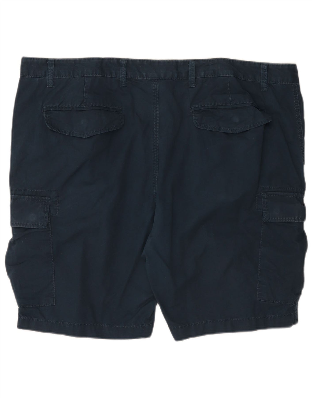 Pantaloncini cargo da uomo Marks & Spencer W44 2XL cotone blu navy