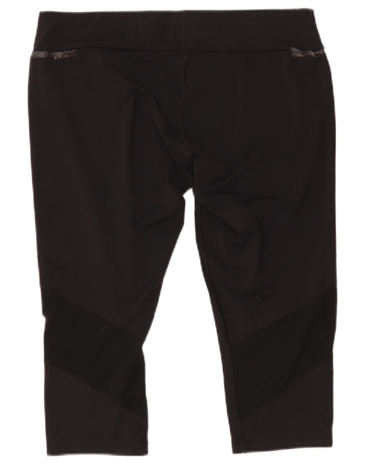 Leggings Asics Capri da donna UK 18 XL poliestere nero