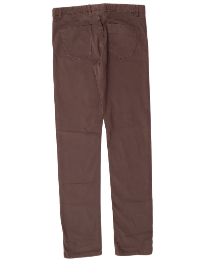 MASSIMO DUTTI Pantaloni casual slim da uomo EU 40 Medium W31 L34 Cotone grigio