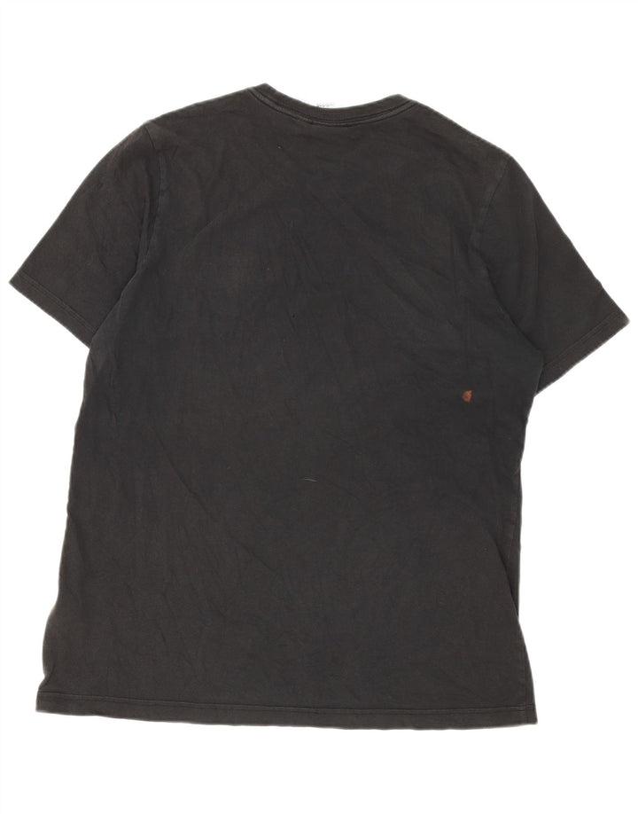 T-shirt ADIDAS da uomo Top in cotone nero medio